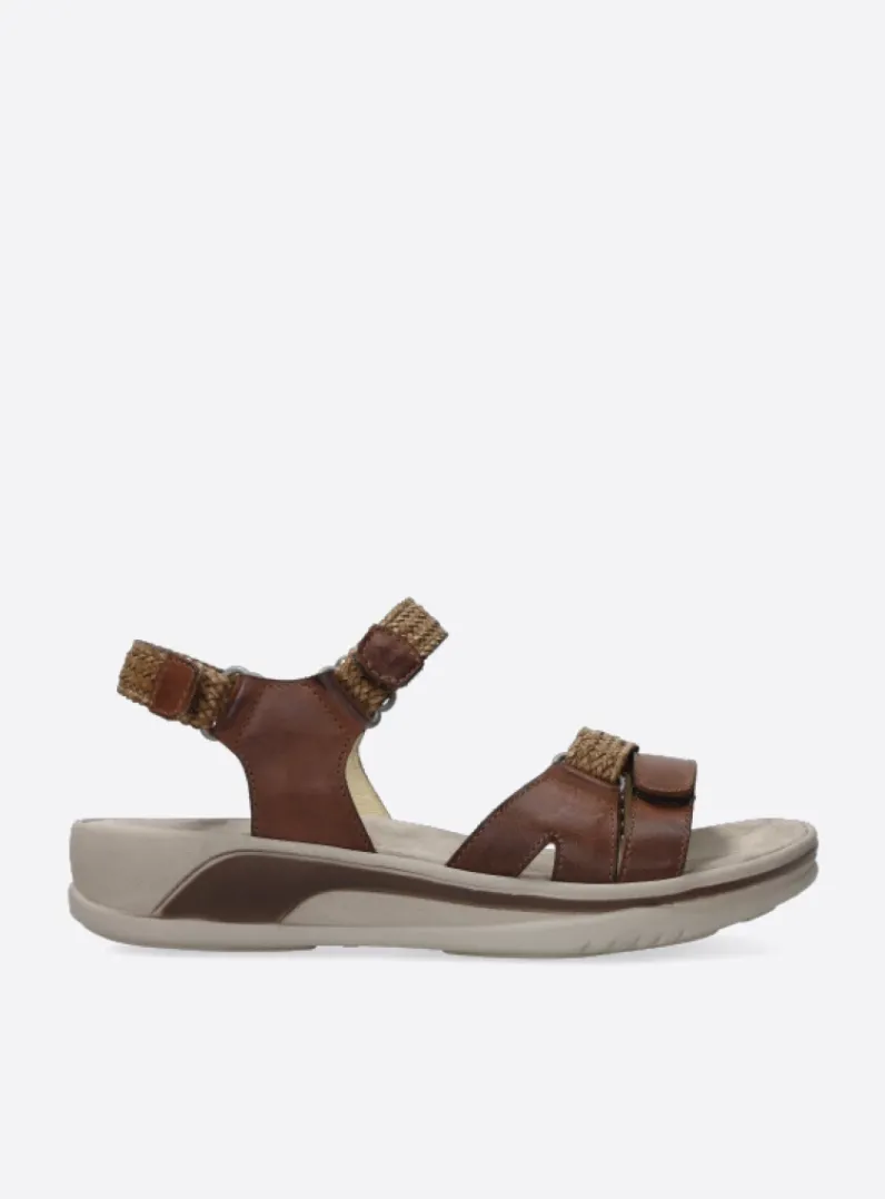 Shop Wolky Acula - cognac leer cognacleer
