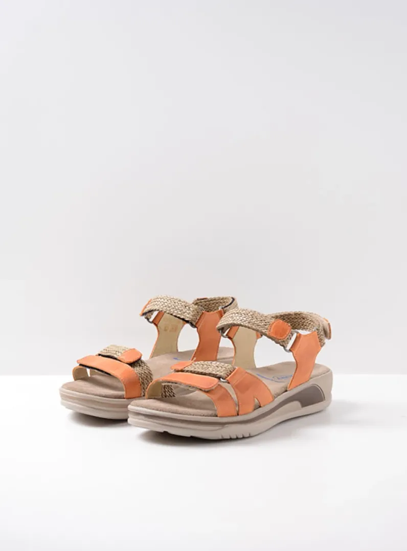 Store Wolky Acula - oranje leer oranjeleer