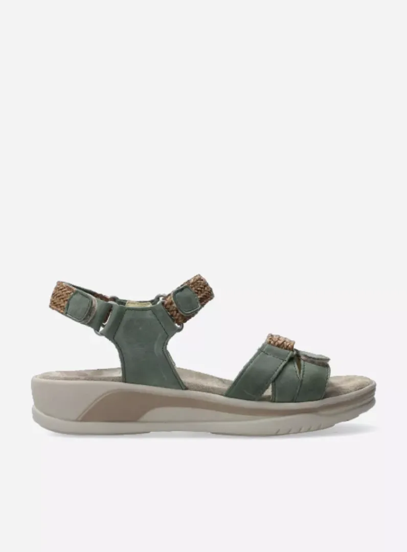Best Wolky Acula - saliegroen nubuck saliegroennubuck