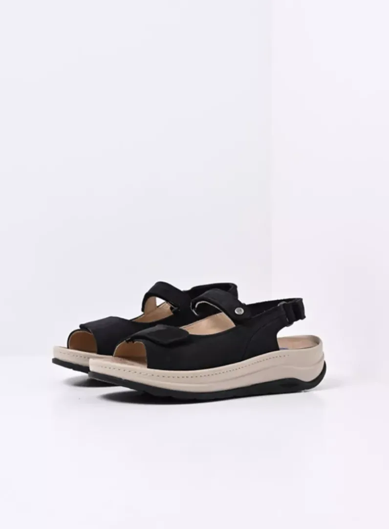 Online Wolky Adura - zwart nubuck zwartnubuck