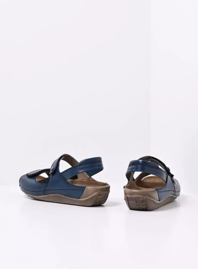 Shop Wolky Alberta - denim leer denimleer