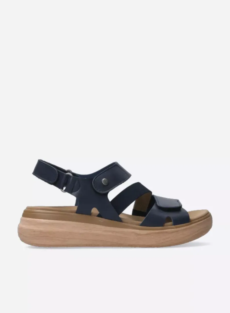 Outlet Wolky Amara - blauw biocare blauwbiocare