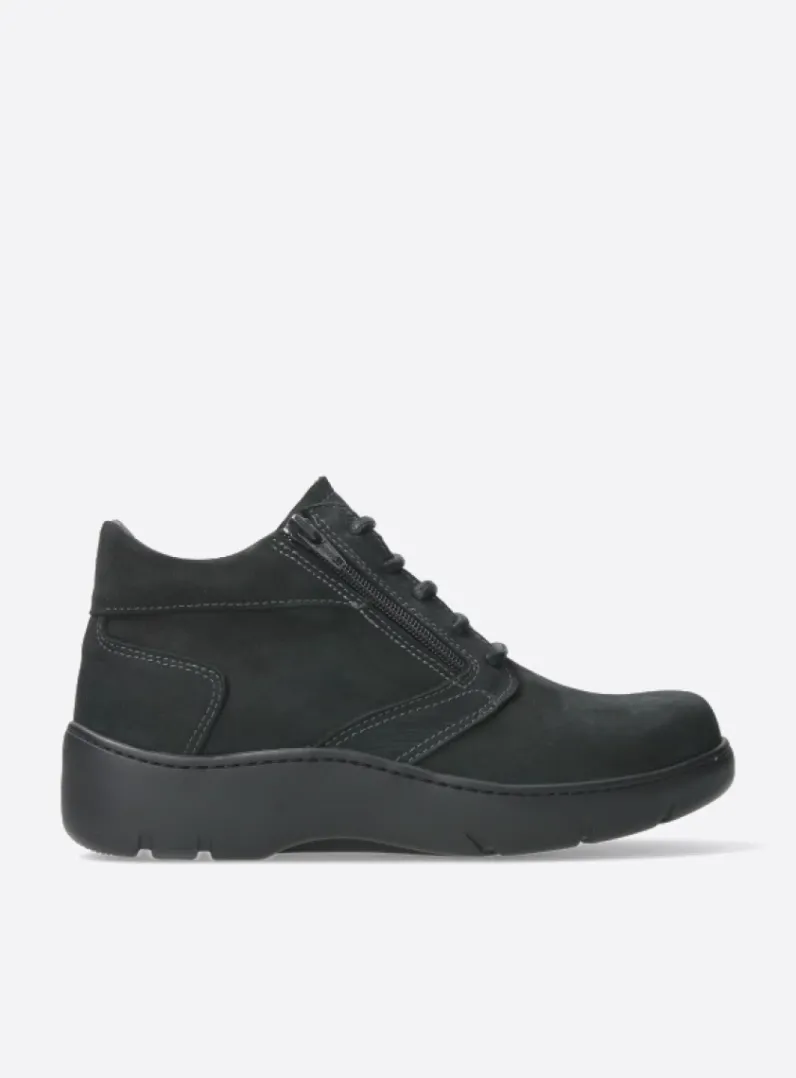 Fashion Wolky Annemarie XW - zwart nubuck zwartnubuck