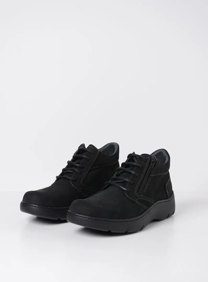 Fashion Wolky Annemarie XW - zwart nubuck zwartnubuck