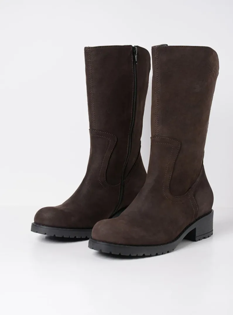 Sale Wolky Ansina F2F - bruin nubuck bruinnubuck
