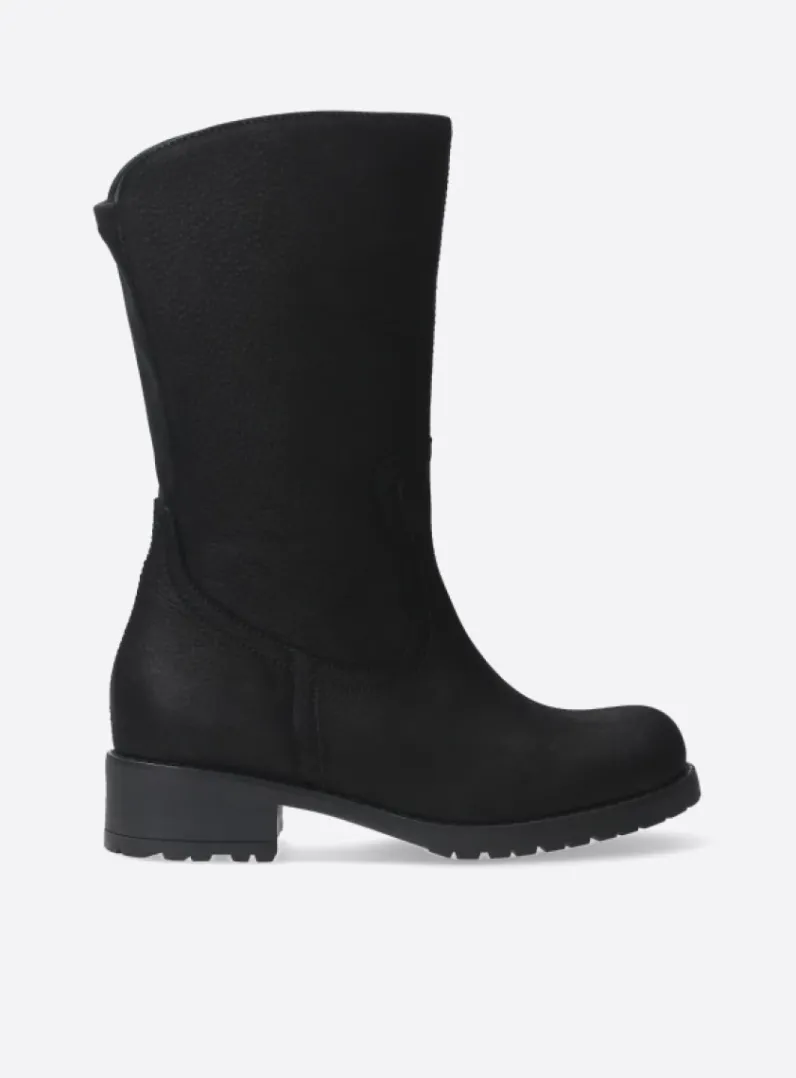 Outlet Wolky Ansina F2F - zwart nubuck zwartnubuck