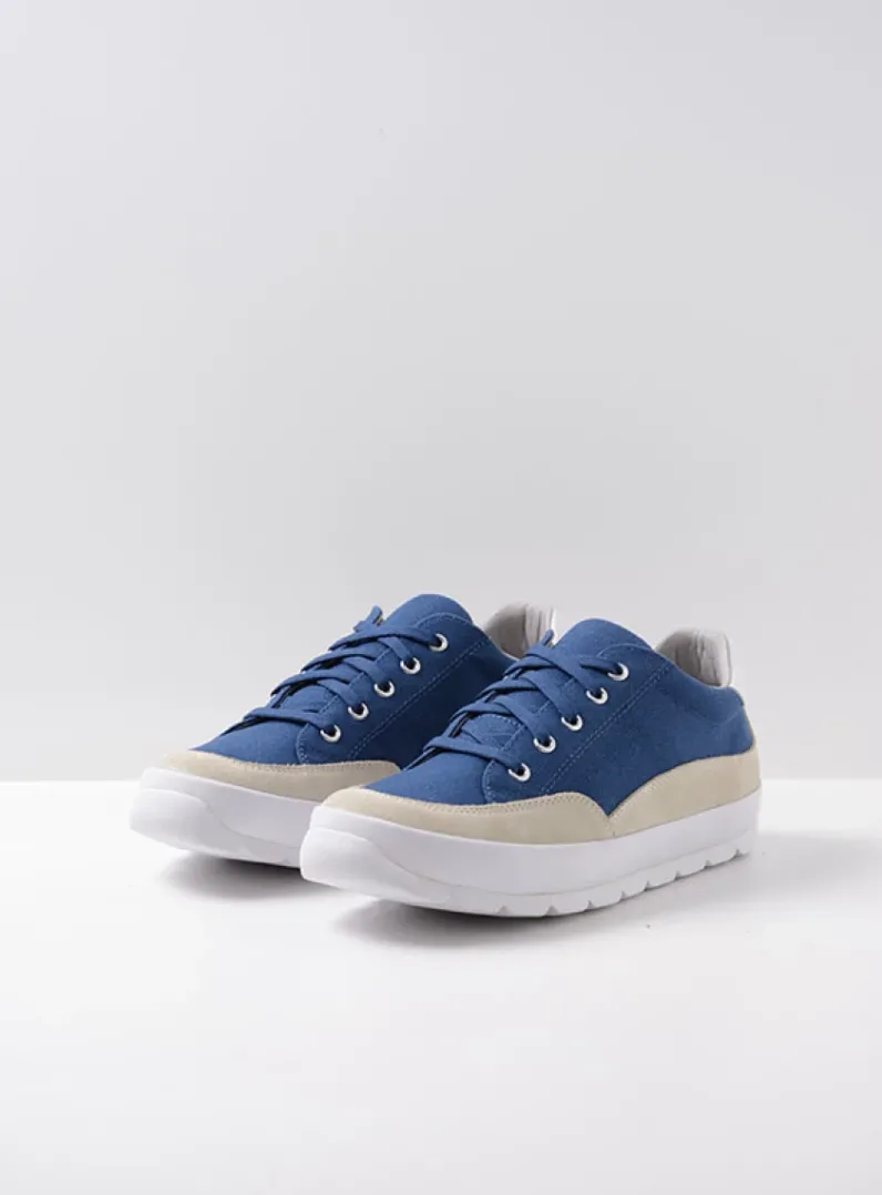 Best Sale Wolky Babati - blauw canvas/suede blauwcanvas/suede