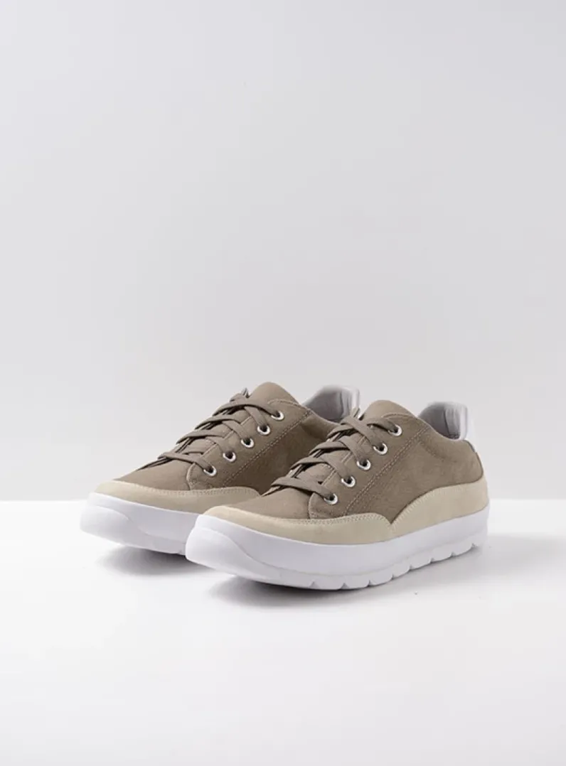 Outlet Wolky Babati - kaki canvas/suede kakicanvas/suede