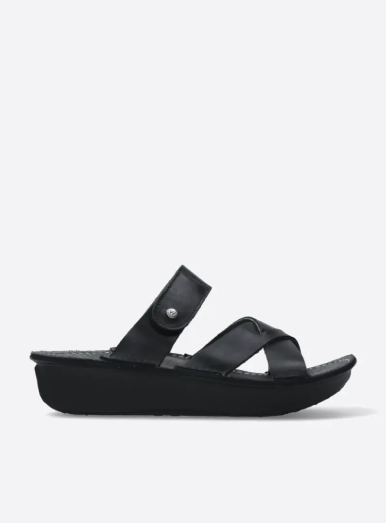 Cheap Wolky Barbados - zwart leer zwartleer