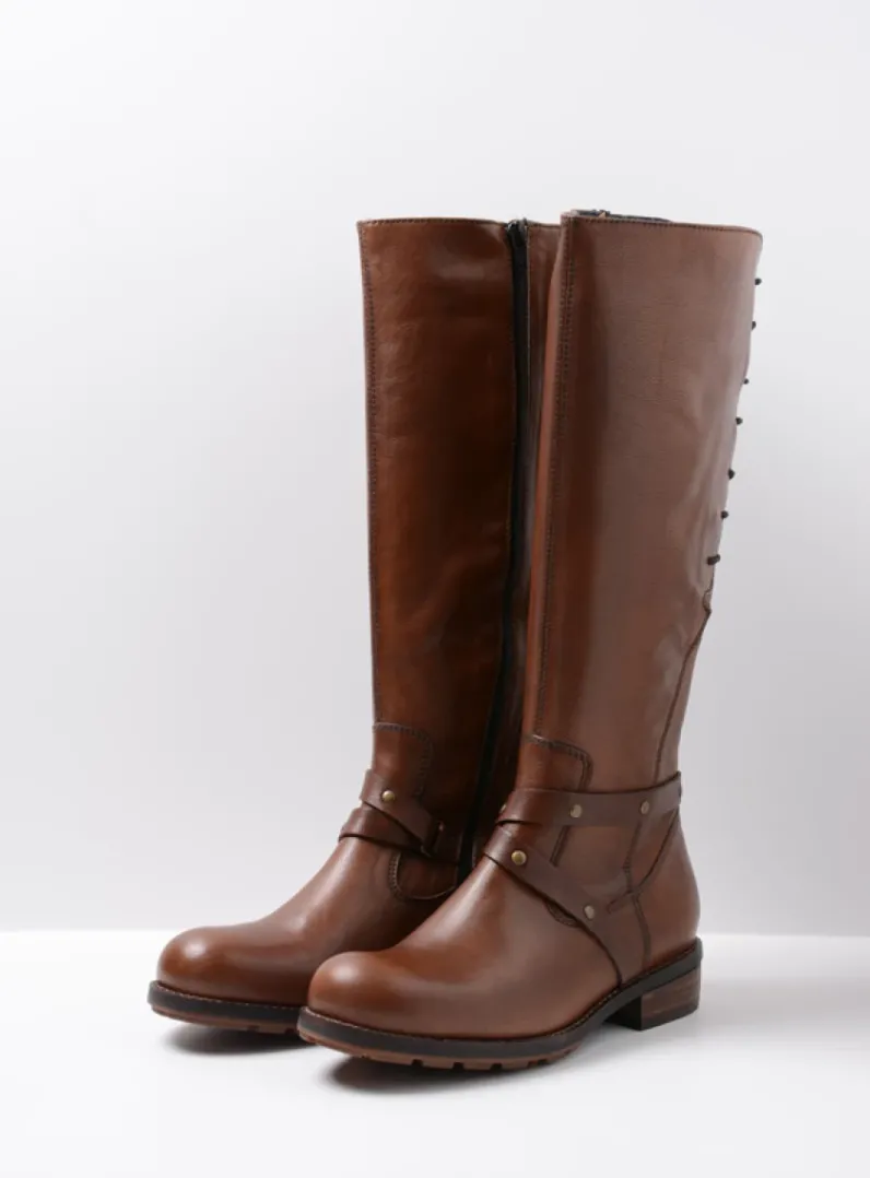 Sale Wolky Belmore - cognac leer cognacleer