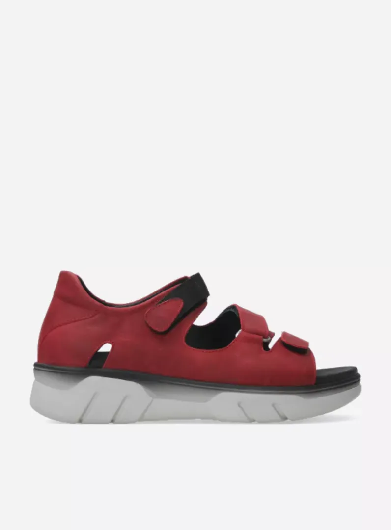 Store Wolky Blaze - rood nubuck roodnubuck