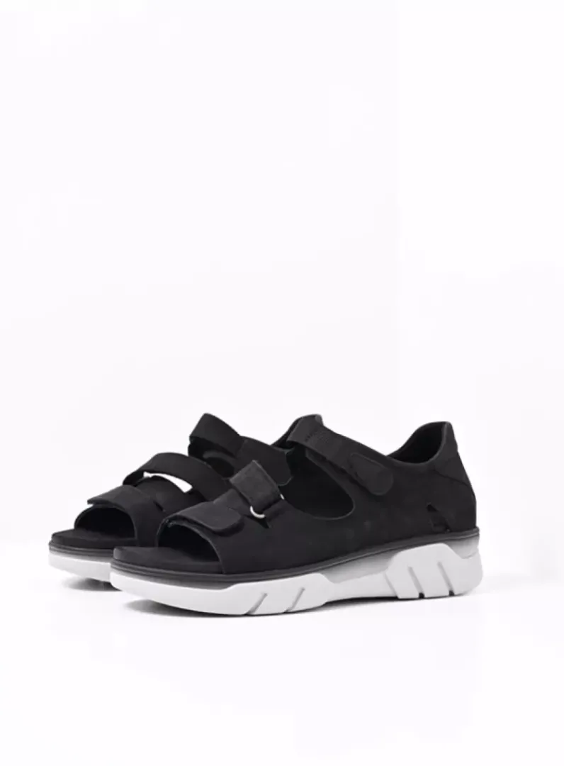 Shop Wolky Blaze - zwart nubuck zwartnubuck