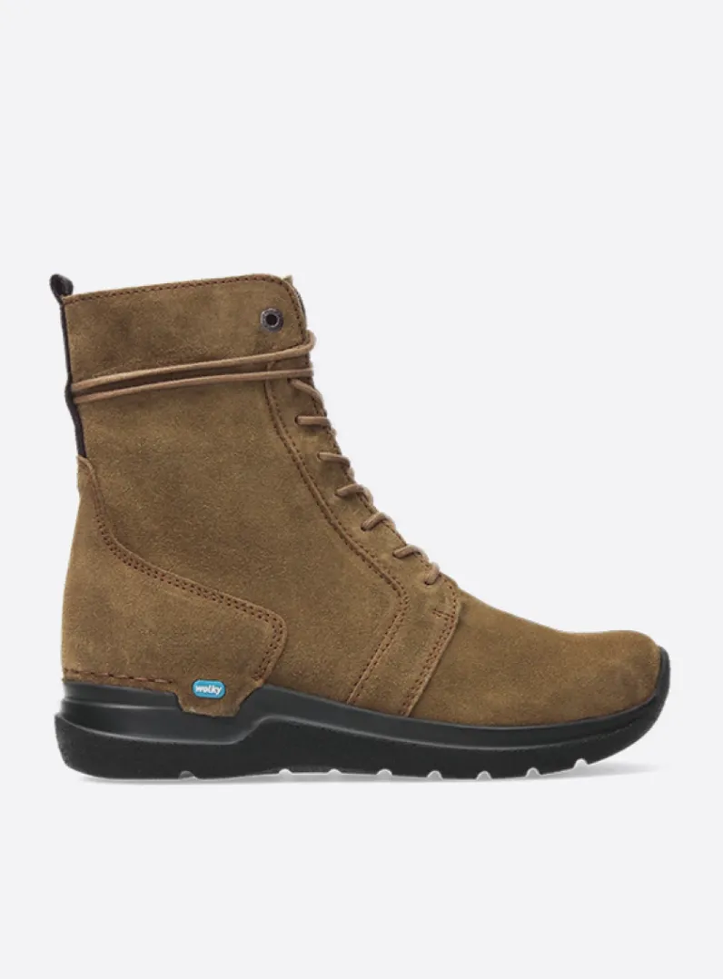 Online Wolky Bluff - donker taupe suede donkertaupesuede