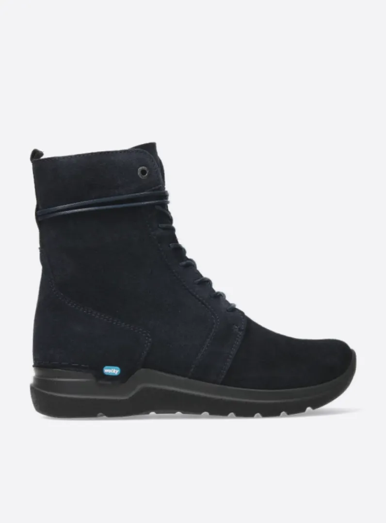 Cheap Wolky Bluff HV - blauw suede blauwsuede