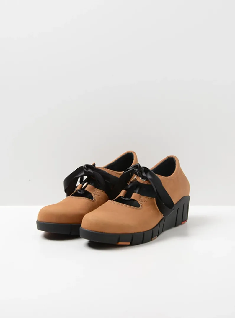 Hot Wolky Boston - camel nubuck camelnubuck