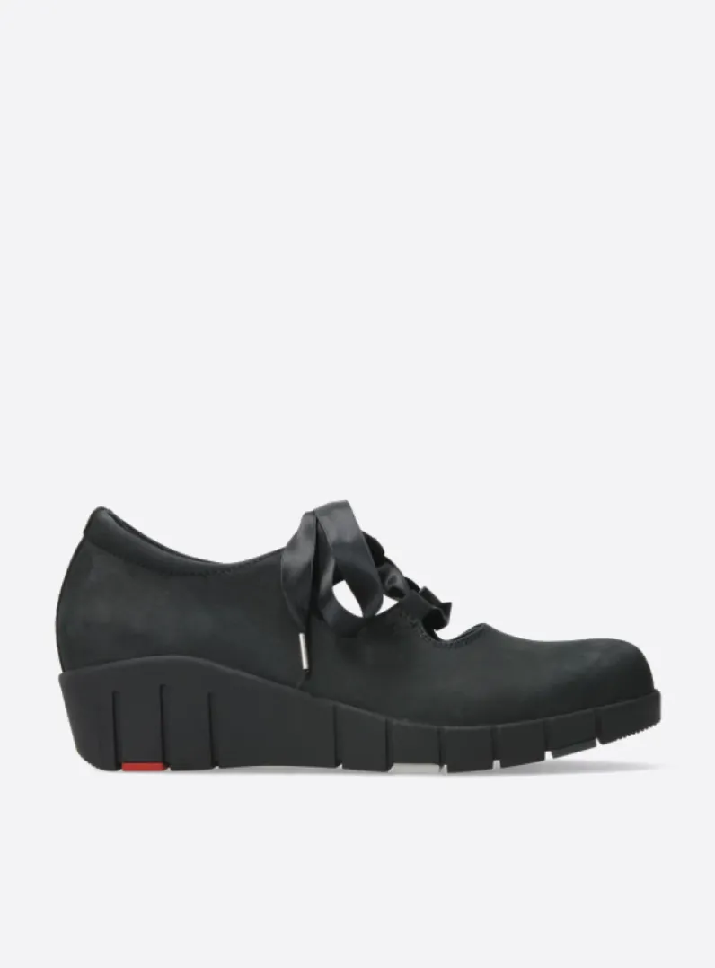 Fashion Wolky Boston - zwart nubuck zwartnubuck