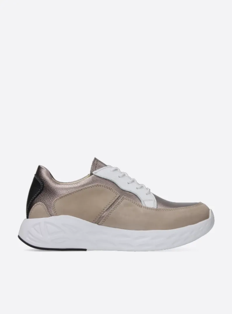 Discount Wolky Bounce - safari/brons combi leer safari/bronscombileer