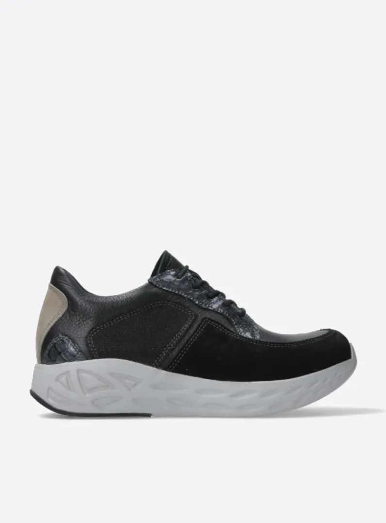 Store Wolky Bounce - zwart combi leer zwartcombileer