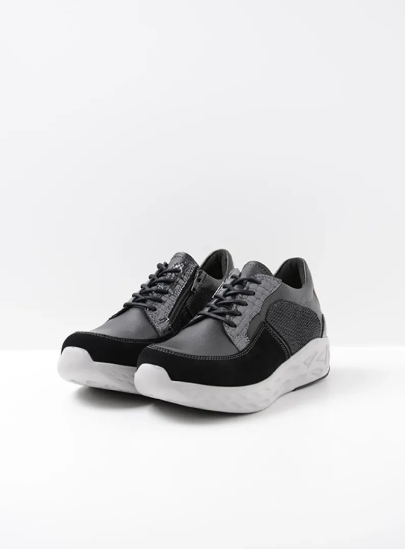 Store Wolky Bounce - zwart combi leer zwartcombileer