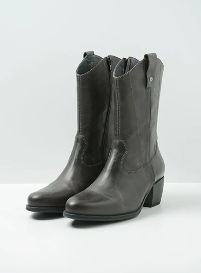 Flash Sale Wolky Caprock - antraciet leer antracietleer