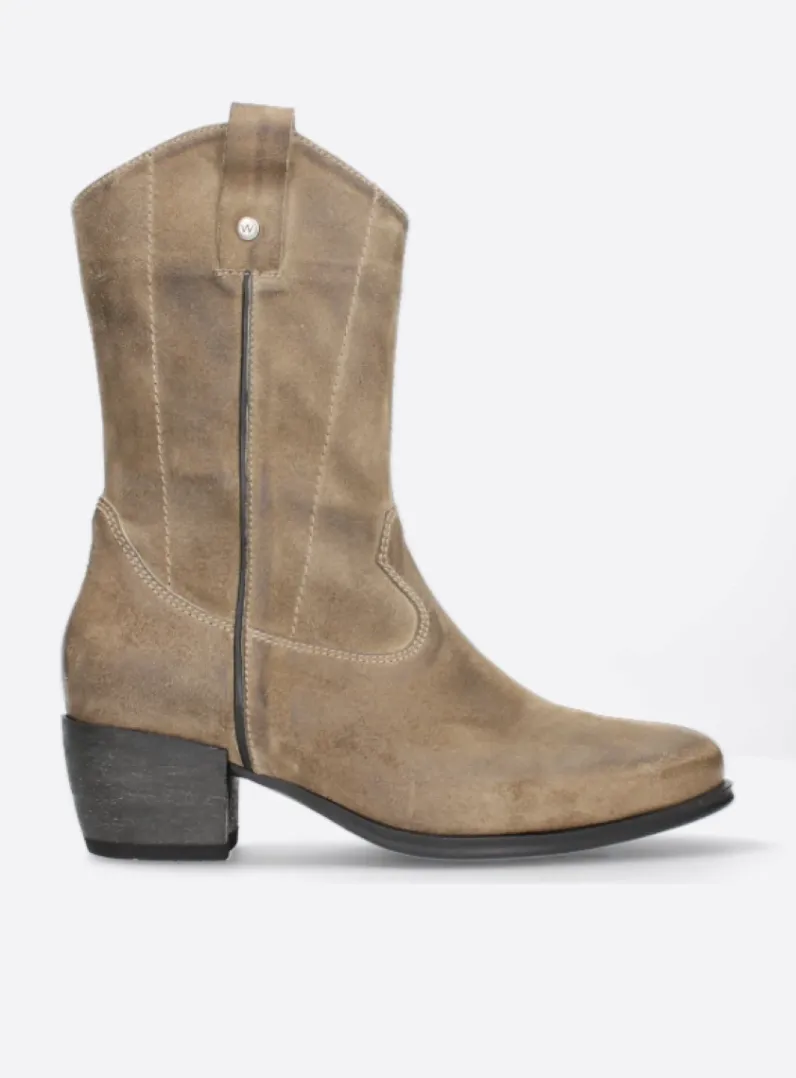 Online Wolky Caprock - taupe suede taupesuede