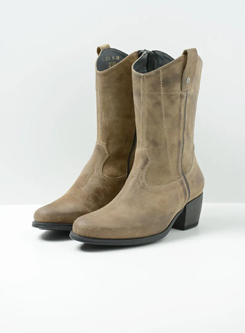 Online Wolky Caprock - taupe suede taupesuede