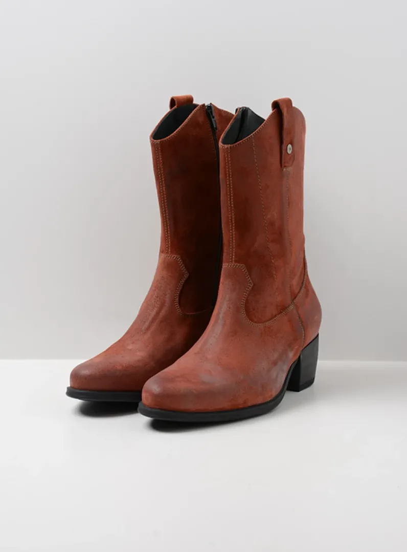 Outlet Wolky Caprock - terra suede terrasuede