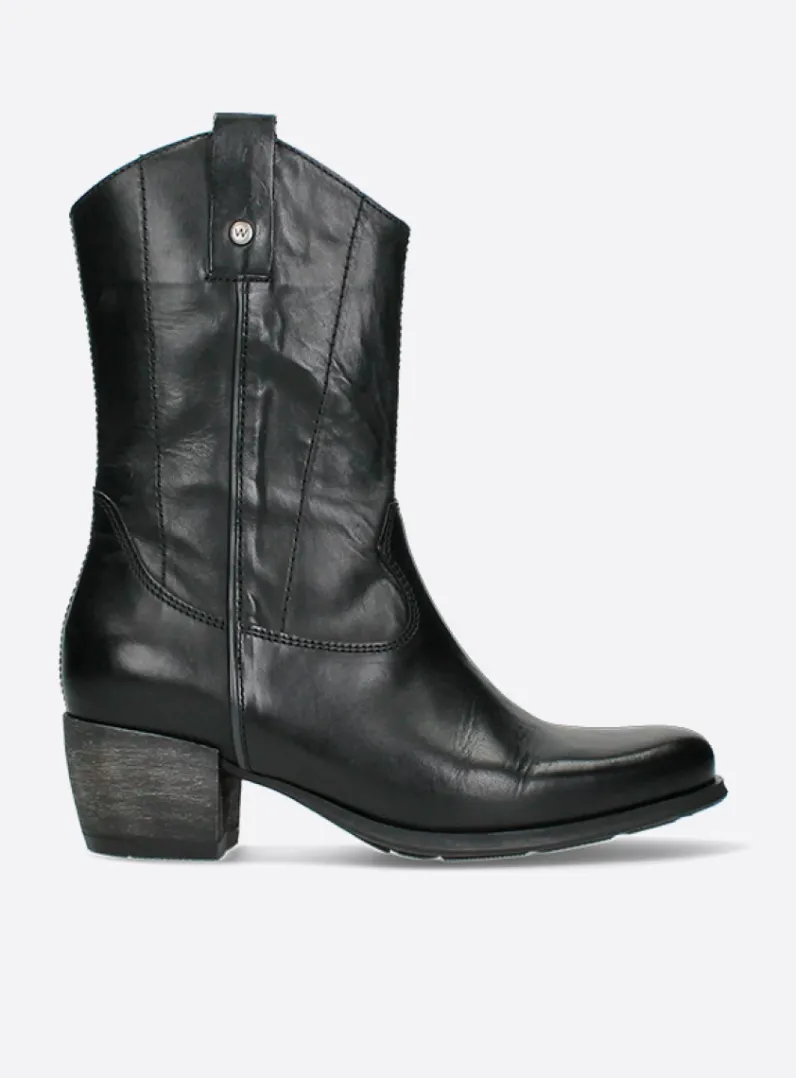 Best Sale Wolky Caprock HV - zwart leer zwartleer