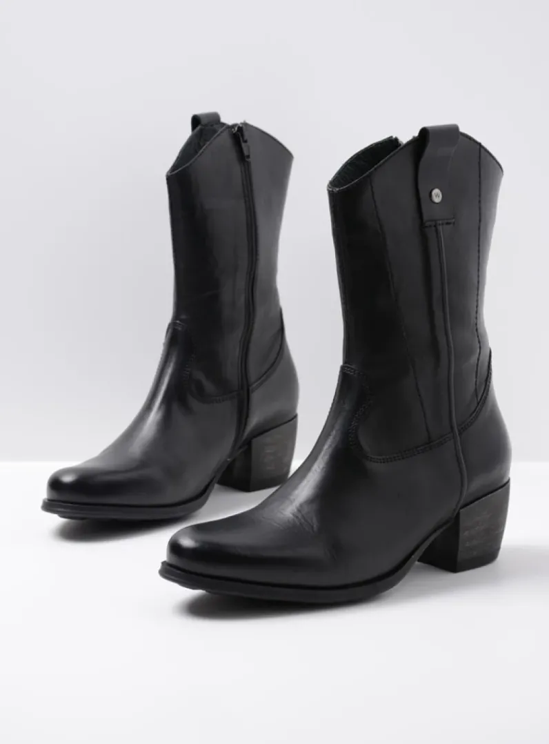 Best Sale Wolky Caprock HV - zwart leer zwartleer