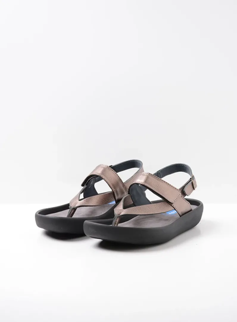 Clearance Wolky Cebu - brons leer bronsleer
