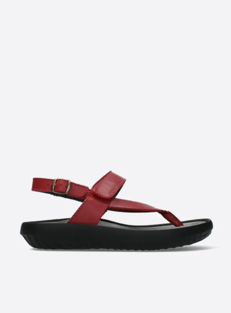Cheap Wolky Cebu - rood leer roodleer