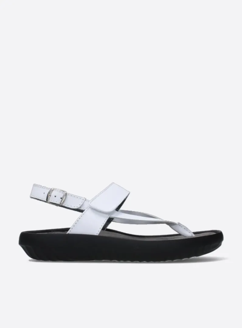 Fashion Wolky Cebu - wit leer witleer