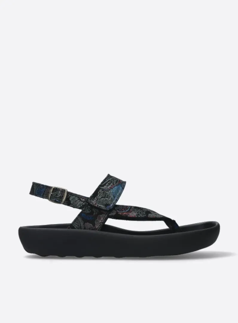 Best Wolky Cebu - zwart/blauw suede zwart/blauwsuede