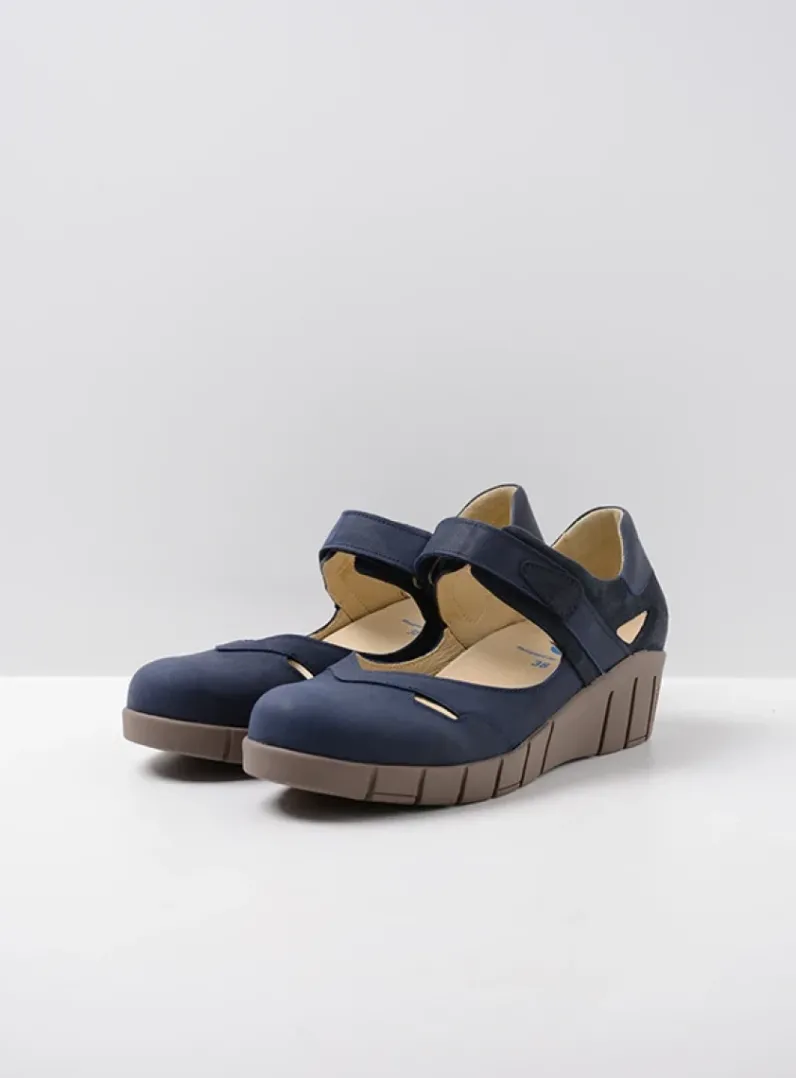 Cheap Wolky Charlotte - blauw zomer nubuck blauwzomernubuck