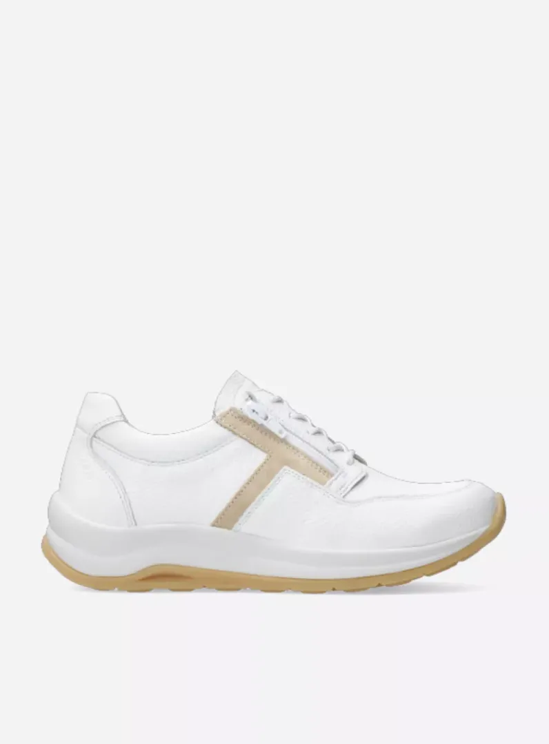 Fashion Wolky Comrie - wit/beige leer wit/beigeleer