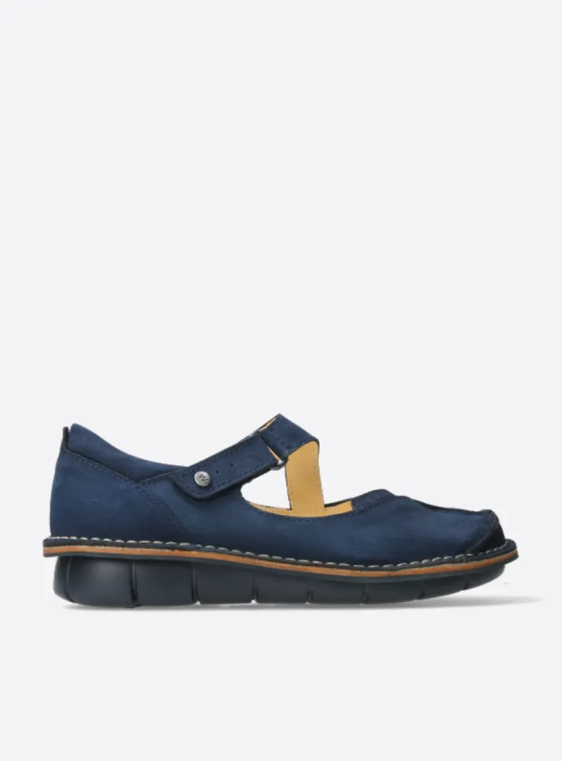 Hot Wolky Cordoba - blauw nubuck blauwnubuck