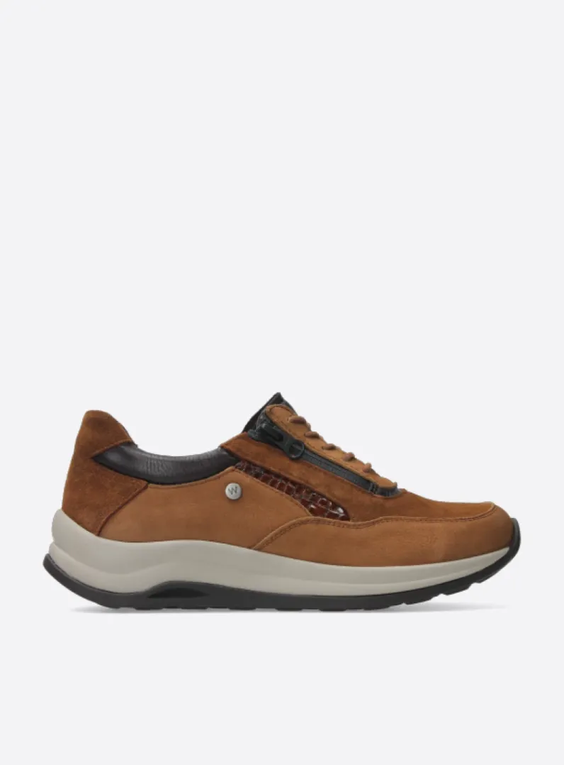 Online Wolky Cupar - cognac combi leer cognaccombileer