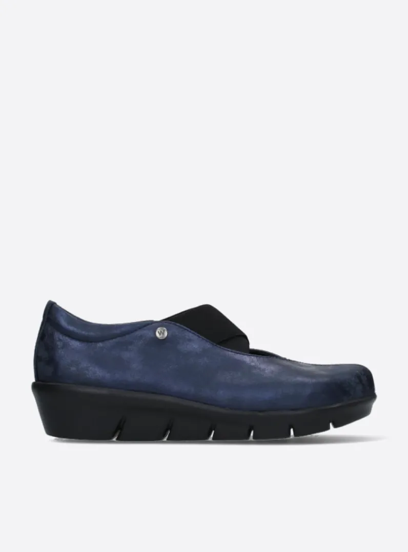 Cheap Wolky Cursa - marineblauw metallic nubuck marineblauwmetallicnubuck