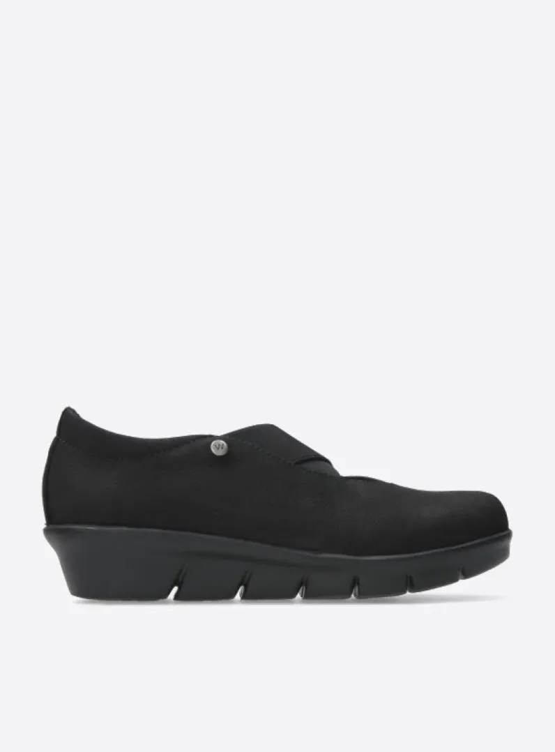 Fashion Wolky Cursa - zwart nubuck zwartnubuck