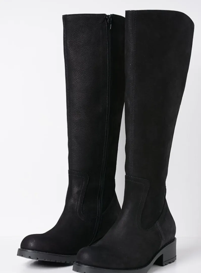 Online Wolky Curtina F2F - zwart nubuck zwartnubuck