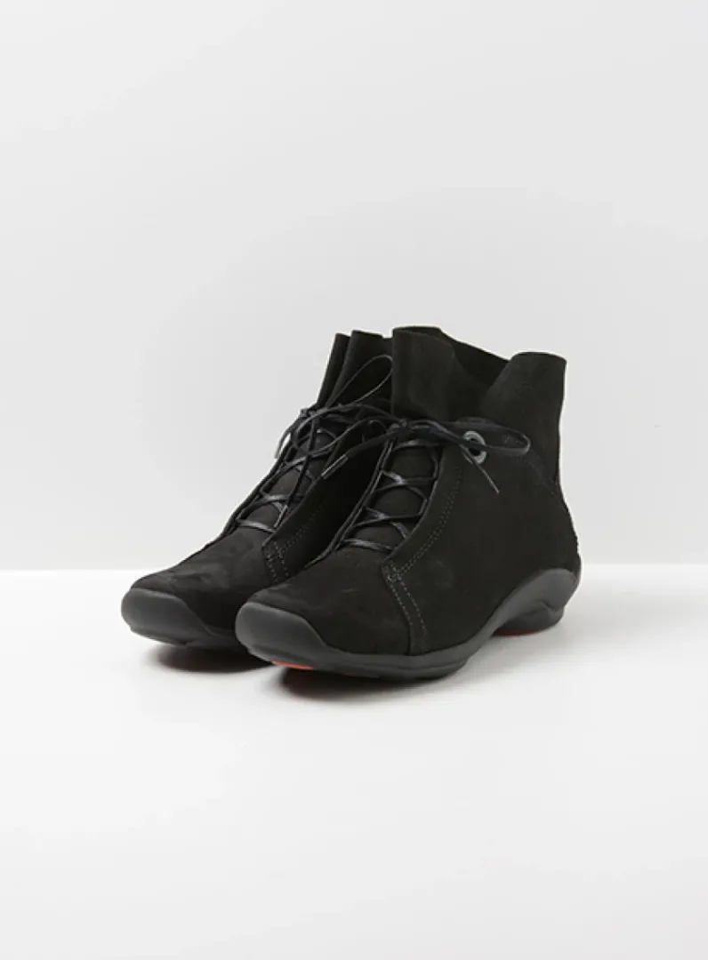 Outlet Wolky Diana - zwart nubuck zwartnubuck