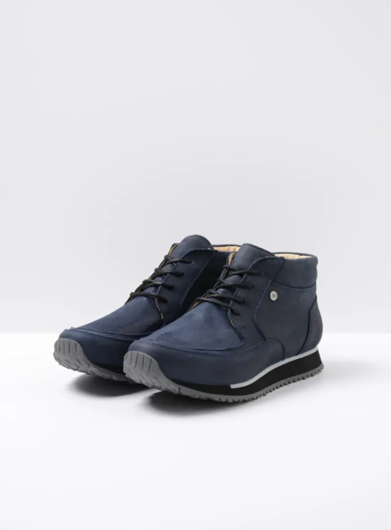 Discount Wolky e-Boot - blauw stretch nubuck blauwstretchnubuck