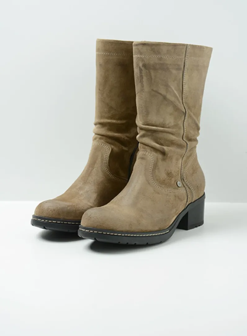 Online Wolky Edmonton - taupe suede taupesuede