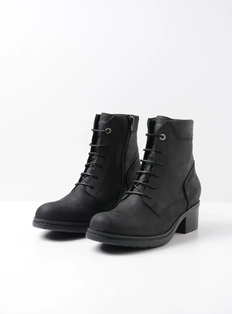New Wolky Edson XW - zwart nubuck zwartnubuck
