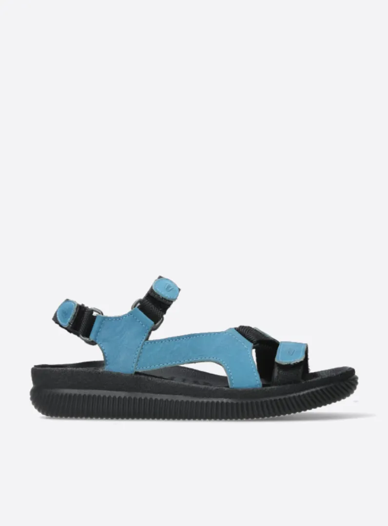 Discount Wolky Energy Lady - jeans gevet leer jeansgevetleer
