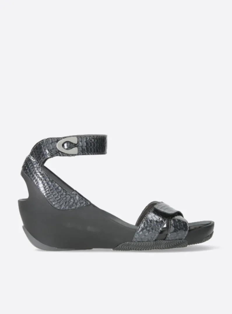 Cheap Wolky Era - antraciet crocolook lakleer antracietcrocolooklakleer
