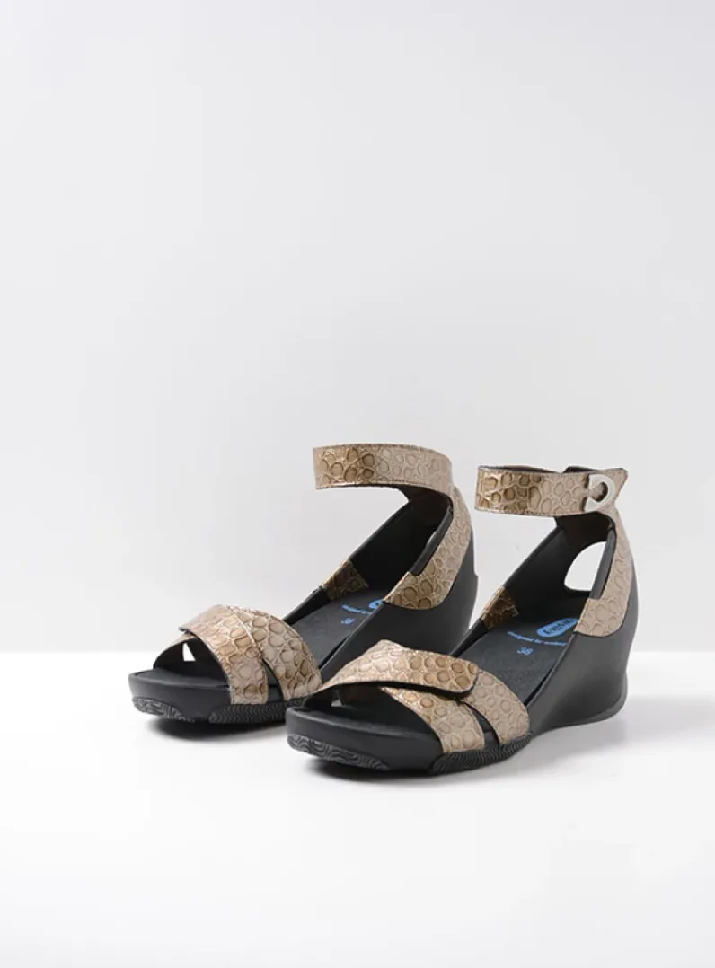 Clearance Wolky Era - taupe leer taupeleer