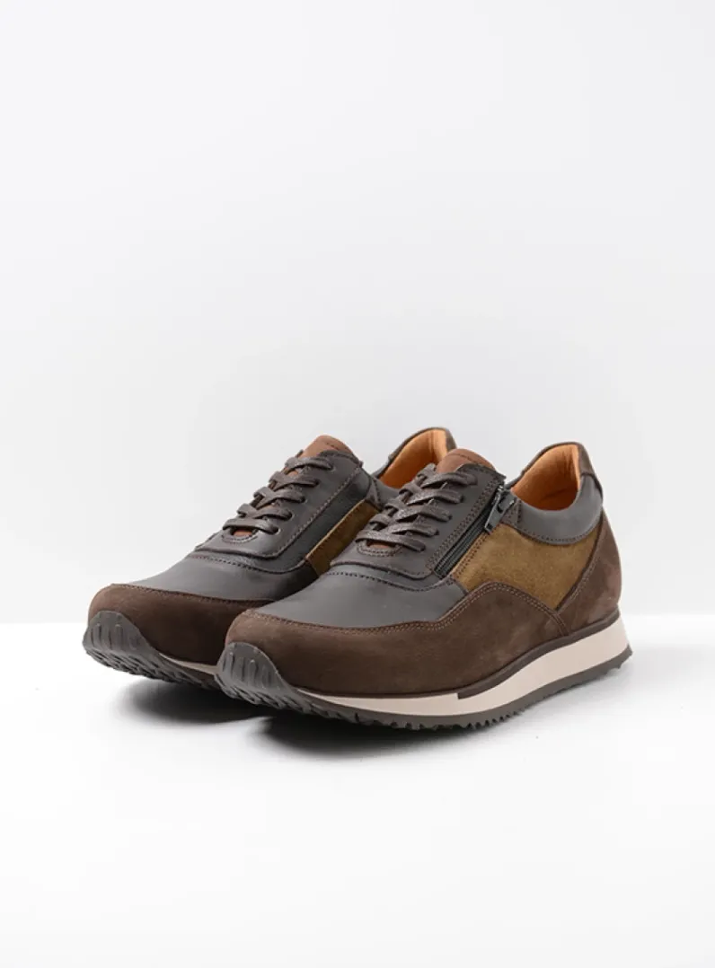 Best Wolky e-Runner - bruin combi leer bruincombileer