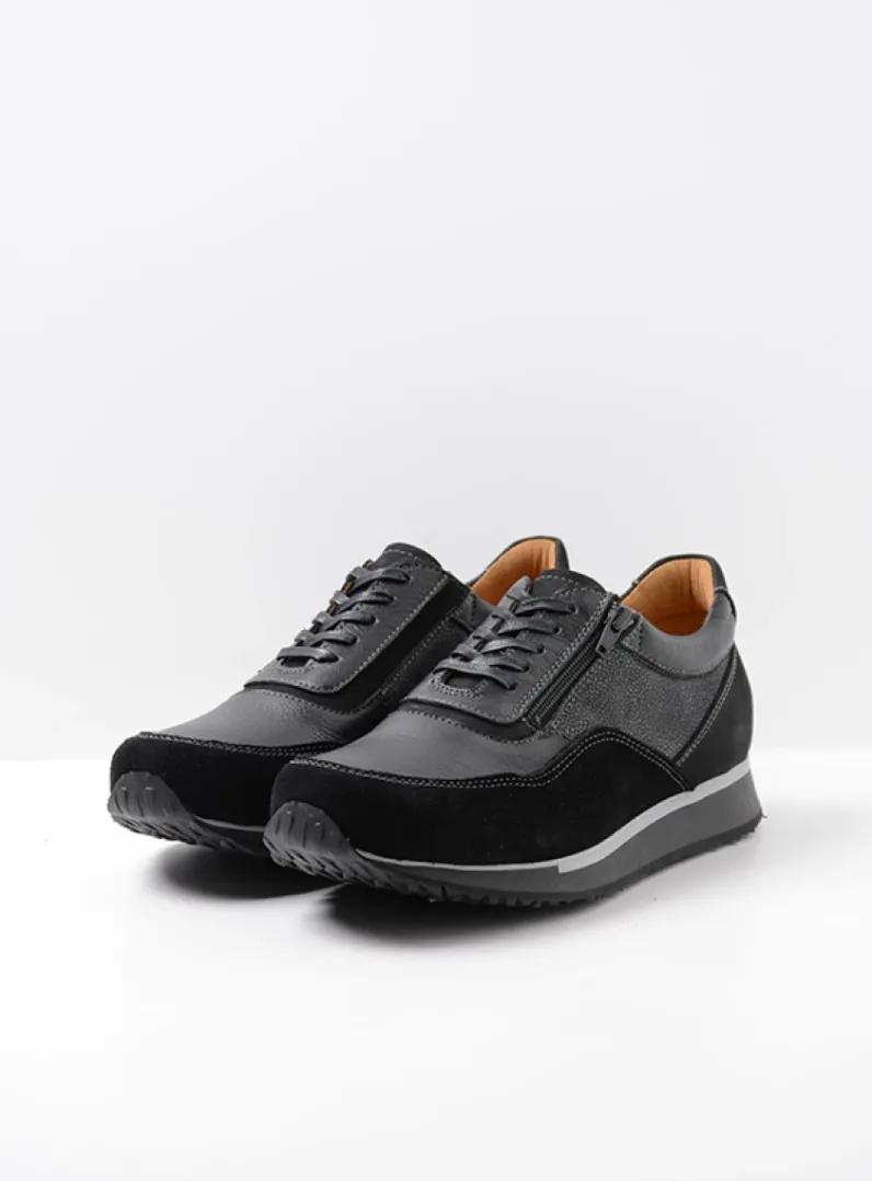 Best Wolky e-Runner - zwart combi leer zwartcombileer