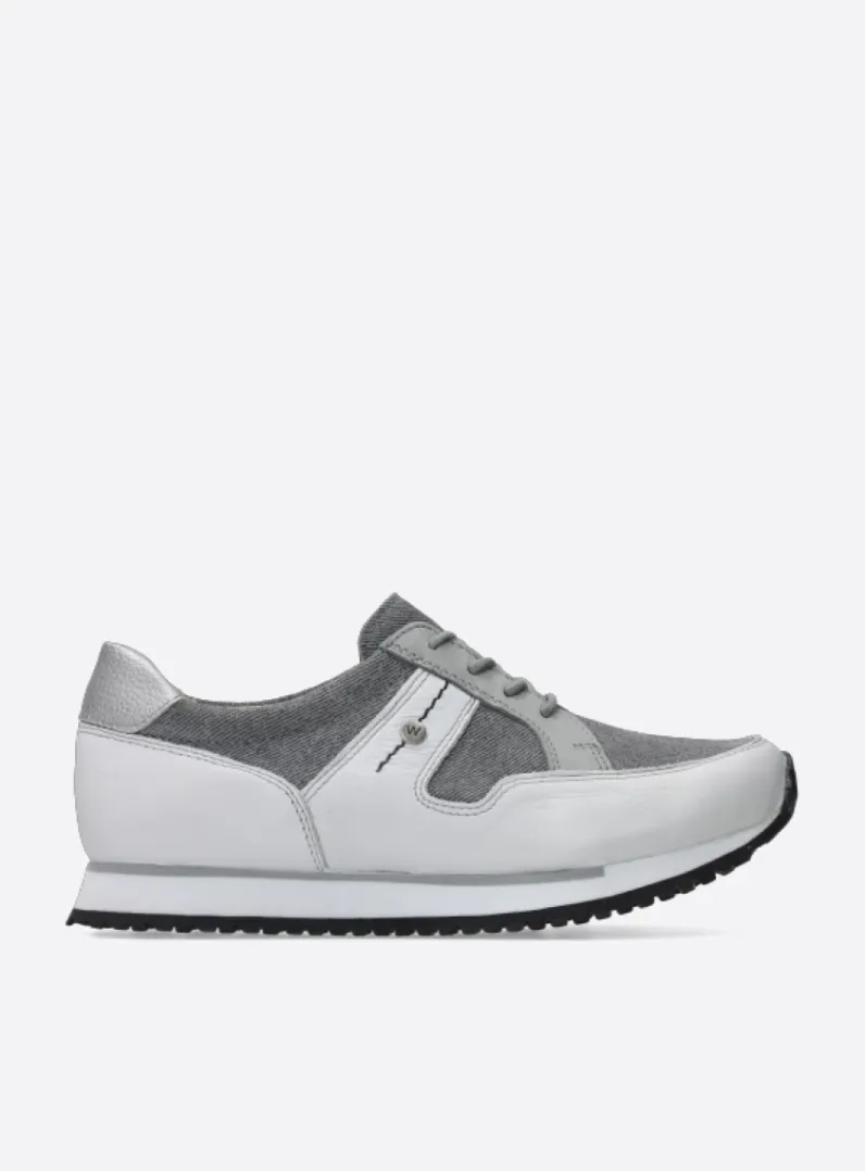 Best Wolky e-Walk - grijs/jeans leer grijs/jeansleer